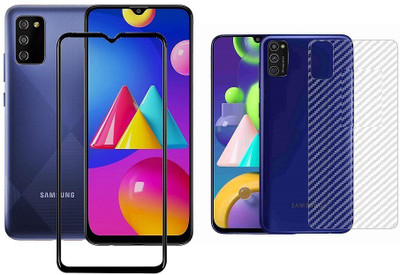 FwellT Front and Back Screen Guard for Samsung Galaxy M02s, Samsung Galaxy A02s(Pack of 2)