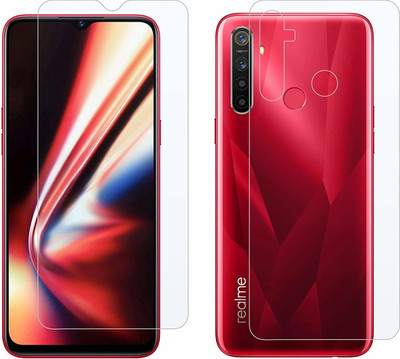 Gtel Front and Back Tempered Glass for Realme 5i(Pack of 1)