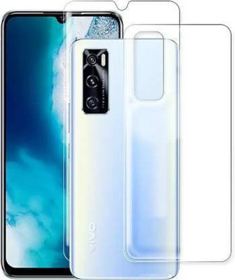 PR SMART Front and Back Tempered Glass for Vivo V20 SE(Pack of 2)