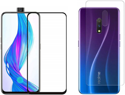 ELEF Front and Back Tempered Glass for Realme X(Pack of 2)