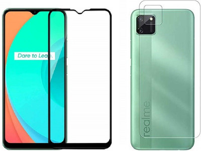 ELEF Front and Back Tempered Glass for Realme C11(Pack of 2)