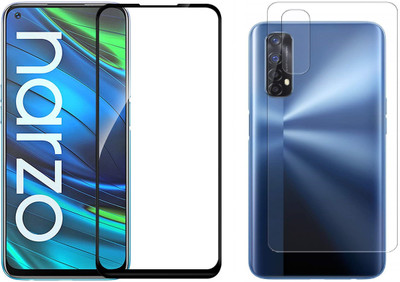 ELEF Front and Back Tempered Glass for Realme Narzo 20 pro(Pack of 2)