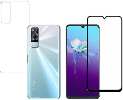 Ten To 11 Front and Back Tempered Glass for Vivo Y31(Pack of 2)