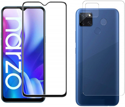 ELEF Front and Back Tempered Glass for Realme Narzo 20(Pack of 2)