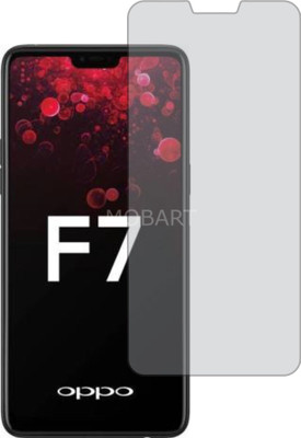 MOBART Tempered Glass Guard for OPPO F7 (Matte Finish, Flexible)(Pack of 1)