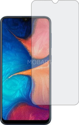 MOBART Tempered Glass Guard for SAMSUNG GALAXY A20 (Matte Finish, Flexible)(Pack of 1)