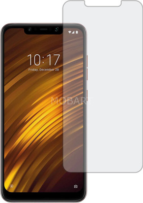 MOBART Tempered Glass Guard for REDMI POCO F1 (ShatterProof, Flexible)(Pack of 1)