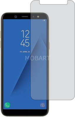 MOBART Tempered Glass Guard for SAMSUNG GALAXY A6 (Matte Finish, Flexible)(Pack of 1)