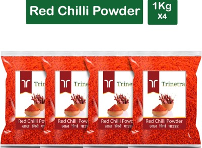 Trinetra Premium Quality Lal Mirch Powder (Red Pepper)-1Kg (Pack Of 4)(4 x 1000 g)