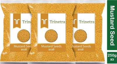 Trinetra Premium Quality Sarson (Mustard Seeds)-250gm (Pack Of 3)(3 x 250 g)