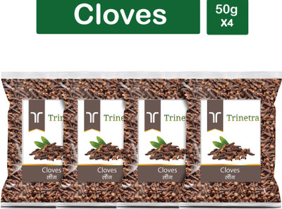 Trinetra Premium Quality Laung (Cloves)-50gm (Pack Of 4)(4 x 50 g)