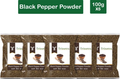 Trinetra Premium Quality Kali Mirch Powder (Black Pepper)-100gm (Pack Of 5)(5 x 100 g)