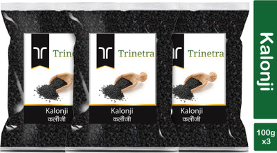 Trinetra Premium Quality Kalonji (Nigella Seeds)-100gm (Pack Of 3)(3 x 100 g)