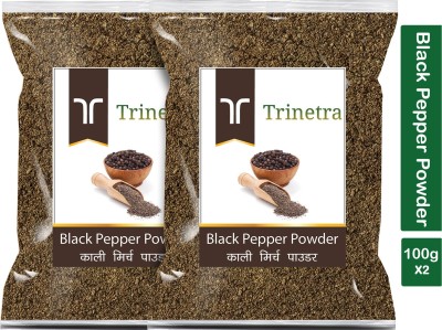 Trinetra Premium Quality Kali Mirch Powder (Black Pepper)-100gm (Pack Of 2)(2 x 100 g)