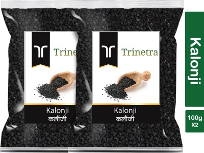 Trinetra Premium Quality Kalonji (Nigella Seeds)-100gm (Pack Of 2)(2 x 100 g)