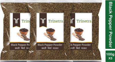 Trinetra Premium Quality Kali Mirch Powder (Black Pepper)-100gm (Pack Of 3)(3 x 100 g)