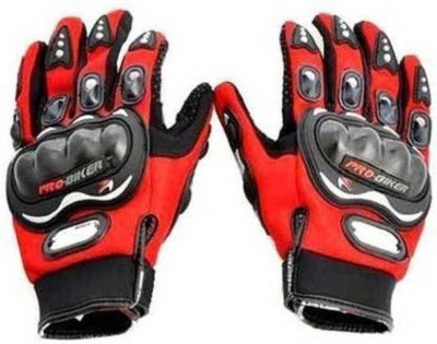 AOWBIKES Full Riding/Driving/Cycling Sports Gloves/Riding Gear-AKZ2468 Riding Gloves(Red)