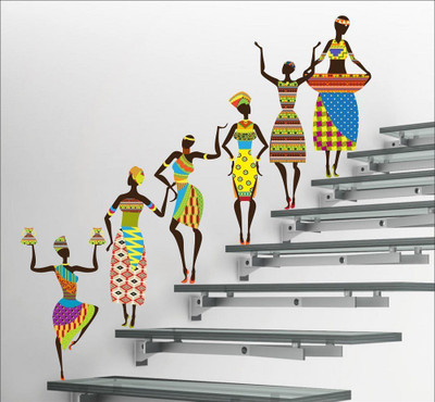Espcreation 180 cm ESP Creation Tribal Lady Sticker(Pack of 1)