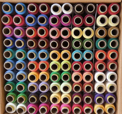 wiffo multicolor Thread(150 m Pack of100)