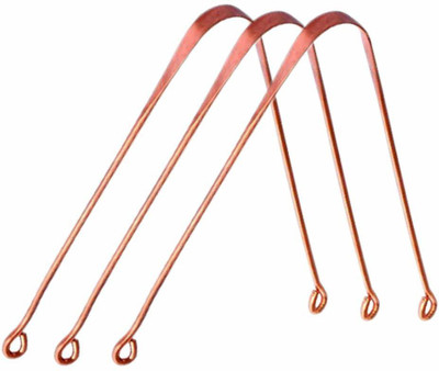 Elecsera Copper Tongue Cleaner(Pack of 3)