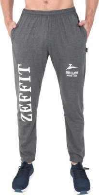Zeffit Printed Men Grey Track Pants