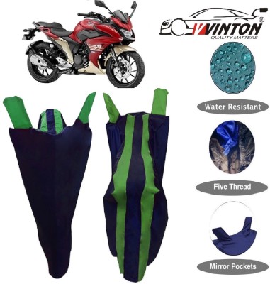 V VINTON Two Wheeler Cover for Yamaha(Fazer 25, Multicolor)