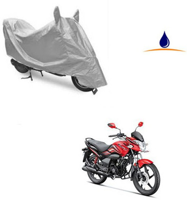 Pecko Two Wheeler Cover for Hero(Passion Xpro, Silver)