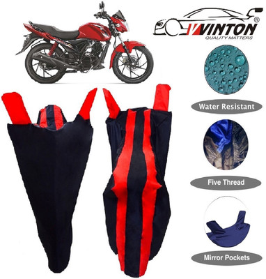 V VINTON Two Wheeler Cover for Suzuki(Sling Shot Plus, Red)