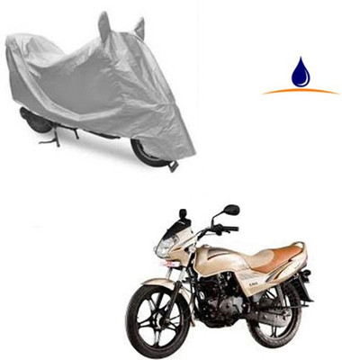 SRENTERPRISES Two Wheeler Cover for LML(Freedom, Silver)