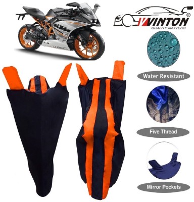 V VINTON Two Wheeler Cover for KTM(RC 390, Multicolor)