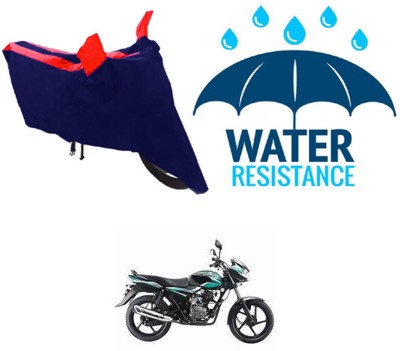 RONISH Waterproof Two Wheeler Cover for Bajaj(Discover 100 DTS-i, Blue, Red)