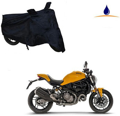 MMSSTAR Waterproof Two Wheeler Cover for Ducati(Monster 821, Black)