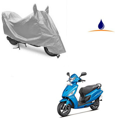 Pecko Two Wheeler Cover for Hero(Maestro Edge, Silver)