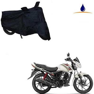 SRENTERPRISES Two Wheeler Cover for Suzuki(Sling Shot Plus, Black)