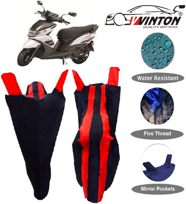 V VINTON Two Wheeler Cover for Yamaha(Ray, Red, Blue)