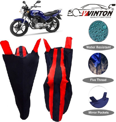 V VINTON Two Wheeler Cover for Yamaha(YBR 125, Red)