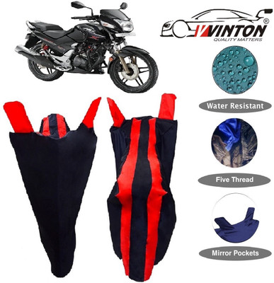 V VINTON Two Wheeler Cover for Honda(CBZ Extreme, Red)