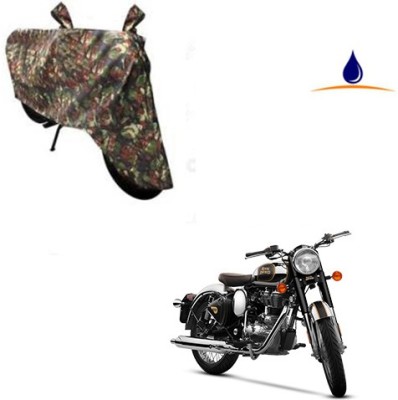 Pecko Two Wheeler Cover for Royal Enfield(Classic Chrome, Multicolor)