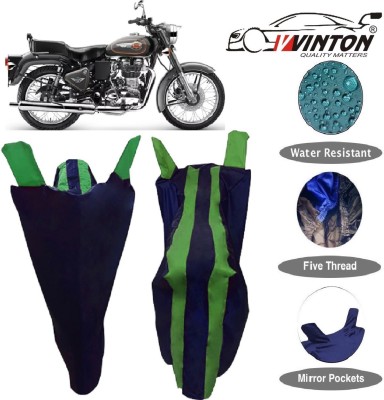 V VINTON Two Wheeler Cover for Royal Enfield(Bullet 500, Multicolor)