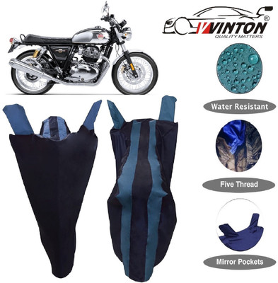 V VINTON Two Wheeler Cover for Royal Enfield(Interceptor 650, Blue)
