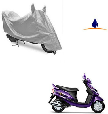 Pecko Two Wheeler Cover for Mahindra(Rodeo RZ, Silver)