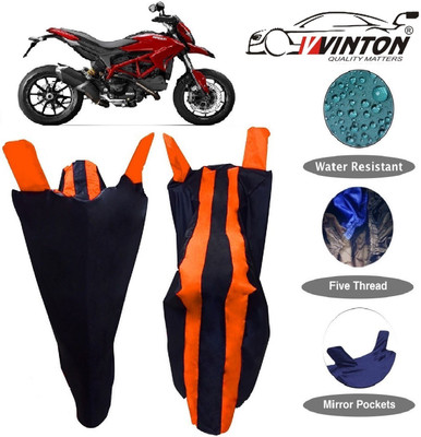 V VINTON Two Wheeler Cover for Ducati(Hypermotard, Multicolor)