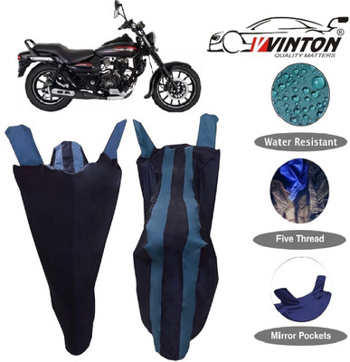 V VINTON Two Wheeler Cover for Bajaj(Avenger 220 Street, Blue)