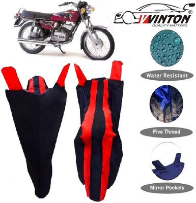 V VINTON Two Wheeler Cover for Yamaha(RX 100, Red)