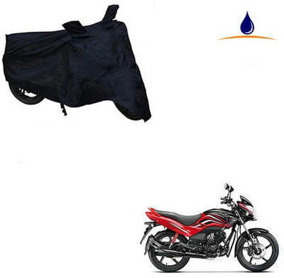 SRENTERPRISES Two Wheeler Cover for Honda(Passion Xpro, Black)