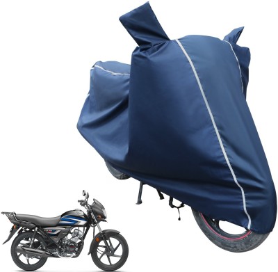 Fit Fly Waterproof Two Wheeler Cover for Honda(CD 110 Dream, Blue)