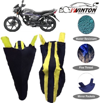 V VINTON Two Wheeler Cover for Honda(CB Shine, Yellow)