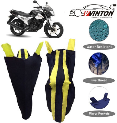 V VINTON Two Wheeler Cover for Yamaha(SZ R, Multicolor)