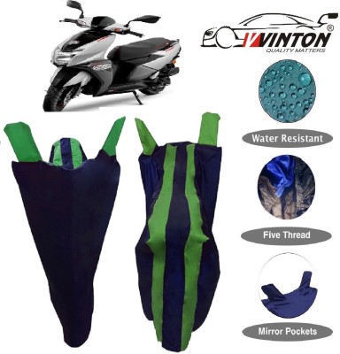 V VINTON Two Wheeler Cover for TVS(NTORQ, Multicolor)