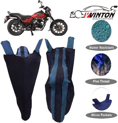V VINTON Two Wheeler Cover for Bajaj(Avenger 180 Street, Blue)